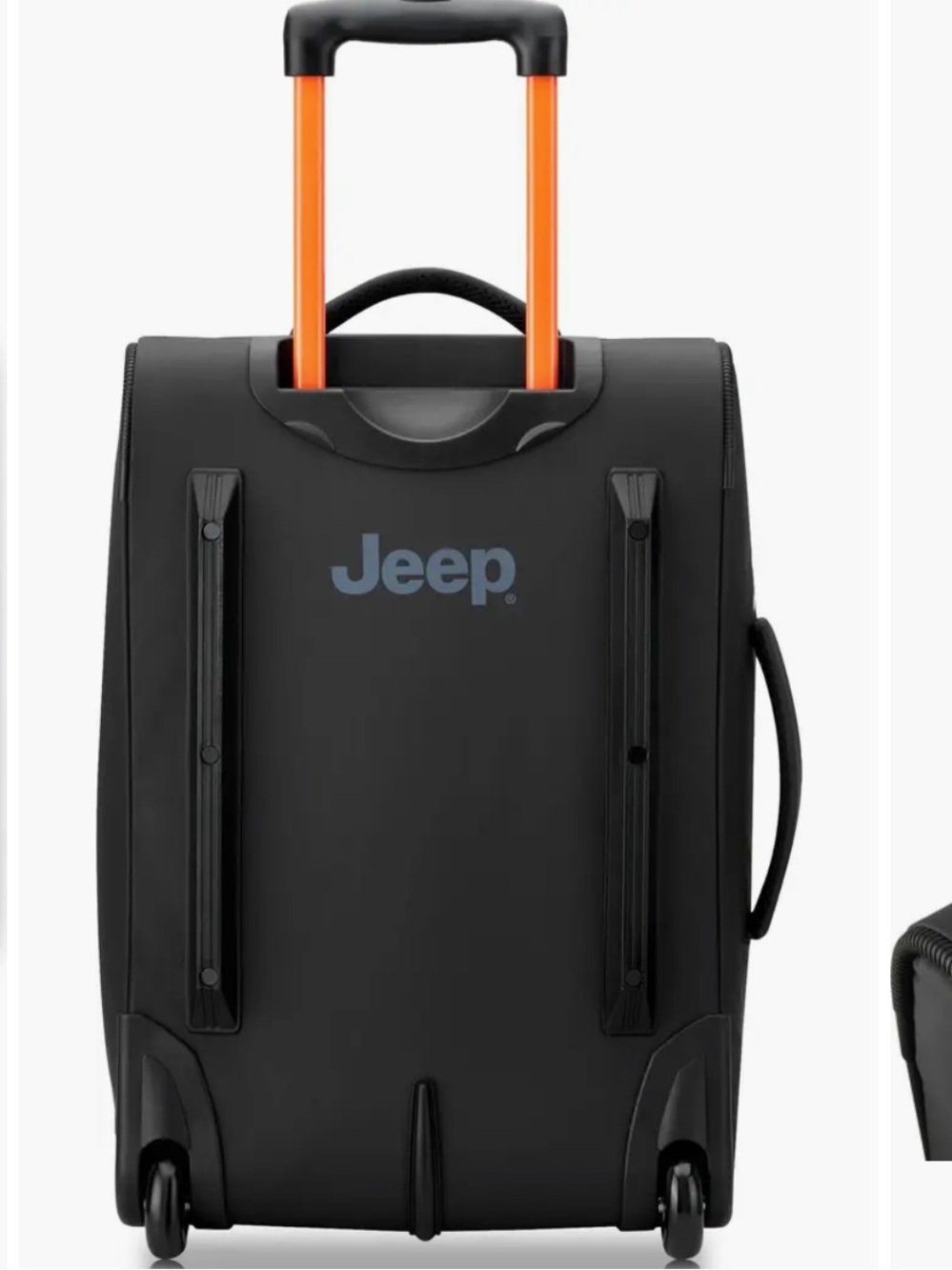 Jeep Black Carry-On with Orange Telescopic Handle - Picture 8 of 16